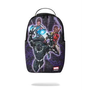 BLACK PANTHER OFFICIAL COLLAB - NEVER BACK DOWN BACKPACK