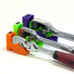 3D Printed Magnetic Ratchet Holder - Toolbox Organizer For Ratchets - Snapon Mac Conwell Icon - Mechanic Toolbox