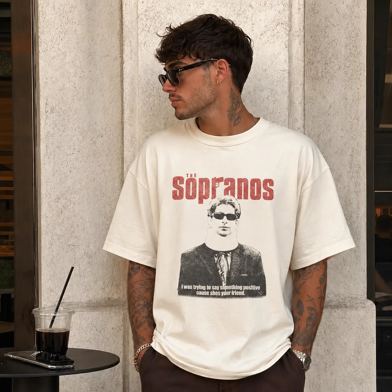[SALE UP TO 30%] Christopher Moltisanti The Sopranos Vintage TV Unisex T-shirt S-5XL Unisex Shirt Made Using 100% US Cotton, Design & Printed In The USA. Menswear