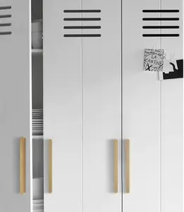 Grandisto Minimalist Gold and Black Cabinet Door Handle