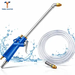 Air Blow Gun Cleaning Tool with Hose, Pneumatic Engine Degreaser Sprayer, High Pressure Air Cleaner for Car Engine, Wheels, Narrow Spaces, Heavy Duty Industrial Cleaning Kit Set,summervibes