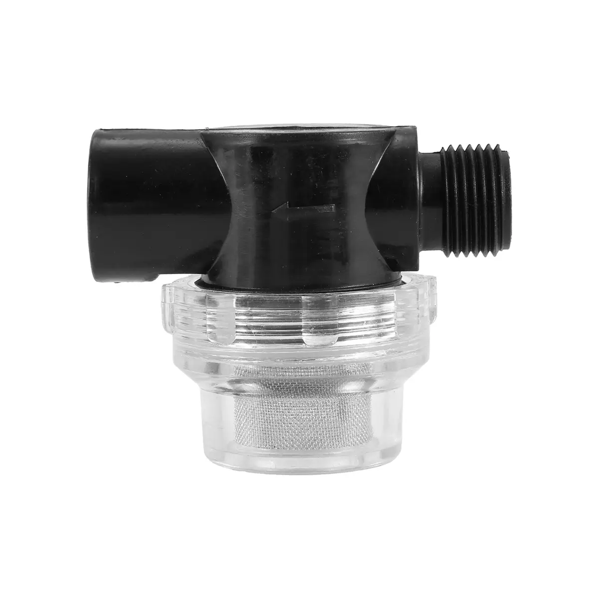 RV Water Pump Strainer Filter, Stainless Steel & Plastic Appliance Parts for Water Filtration, Replacement Part with 50-Mesh Screen for WFCO Pumps, Compatible With Wfco And Shurflo, Easy To Assemble, 1 X Water Pump Strainer Filter