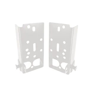 White Series Garage Door Adjustable Bottom Bracket for Residential and Commercial Garage Doors