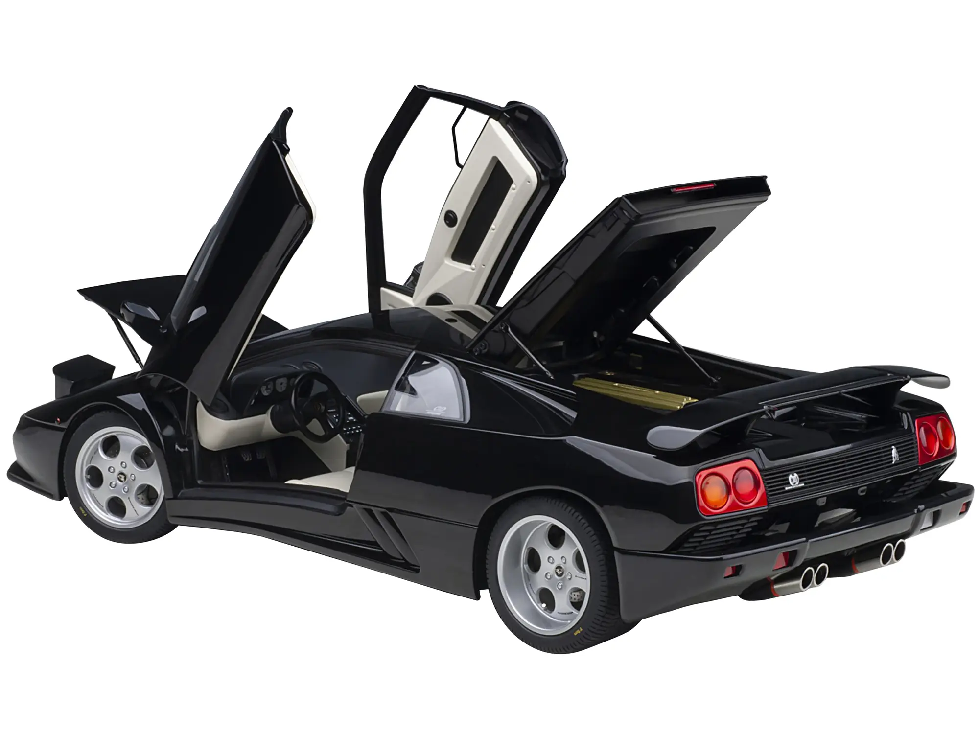 Lamborghini Diablo SE30 Deep Black Metallic 1/18 Model Car by Autoart ...
