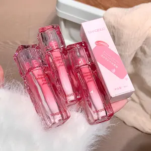 Long Lasting Lip Gloss, High Shine Gloss, 3 Counts Moisturizing Lip Glaze, Glossy Lip Glaze Stick, Plumping Tinted Lip Oil, Liquid Lipstick for Girls & Women, Makeup