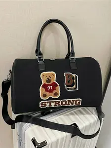 Large Capacity Travel Bag, Multifunctional Commuter Tote, Lightweight Student Handbag, Short Trip Duffel, Casual Shoulder Crossbody, Travel Duffle Bag