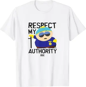 South Park Cartman Respect My Authority Man T-Shirt