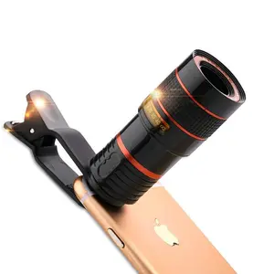 Telephoto Phone lens Camera Universal Zoom Iens Highdefinition Focusing Effect Photography Large light Transmission High Colour type port travel emergency bright flashlight magnetic compatible in charging set multifunction data cable glowing pad holder