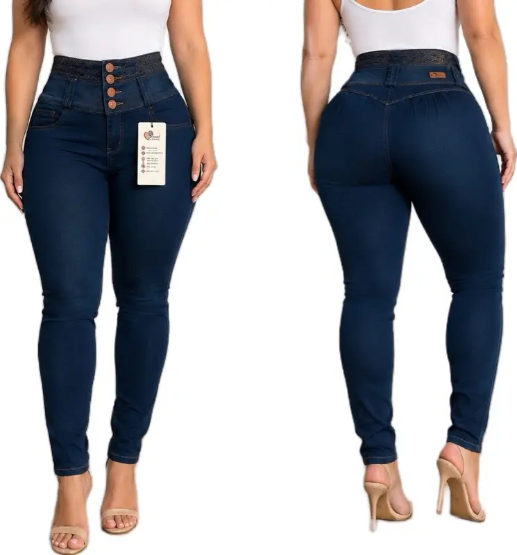 Colombian Butt Lift Jeans with Built-In Shapewear
