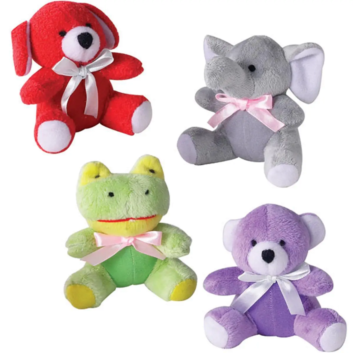 212 MAIN Whimsical Itty Bitty Wee Frog Dog Toy - 3.5 in Small Size, Fun Interactive Design for Hours of Fun