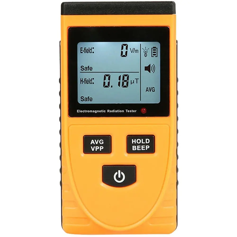 GM3120 Portable Plastic Radiation Detector - Socket Radiation Detection, Compact Portable Design, LCD Display, Dosimeter Counter, Easy Operation, Measures Home Appliances, for Travel, Parapsychological Research