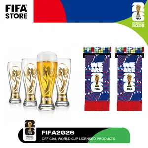 【FIFA WORLD CUP 2026 】Official 11oz Trophy Pilsner Beer Glass & Bottle Opener Set–Collector’s Edition Glassware Gift for Fans,Historic Once-in-a-Lifetime, A Summer Essential #SummerVibes