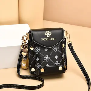 Crossbody Shoulder Bags Pockets Mini Cellphone Bag Cell Phone Wallet Purses for Women Compact Practical Versatile Design(with accessories)