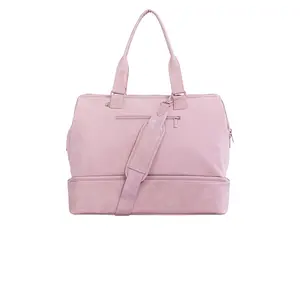 BEIS Weekend Bag in Atlas Pink