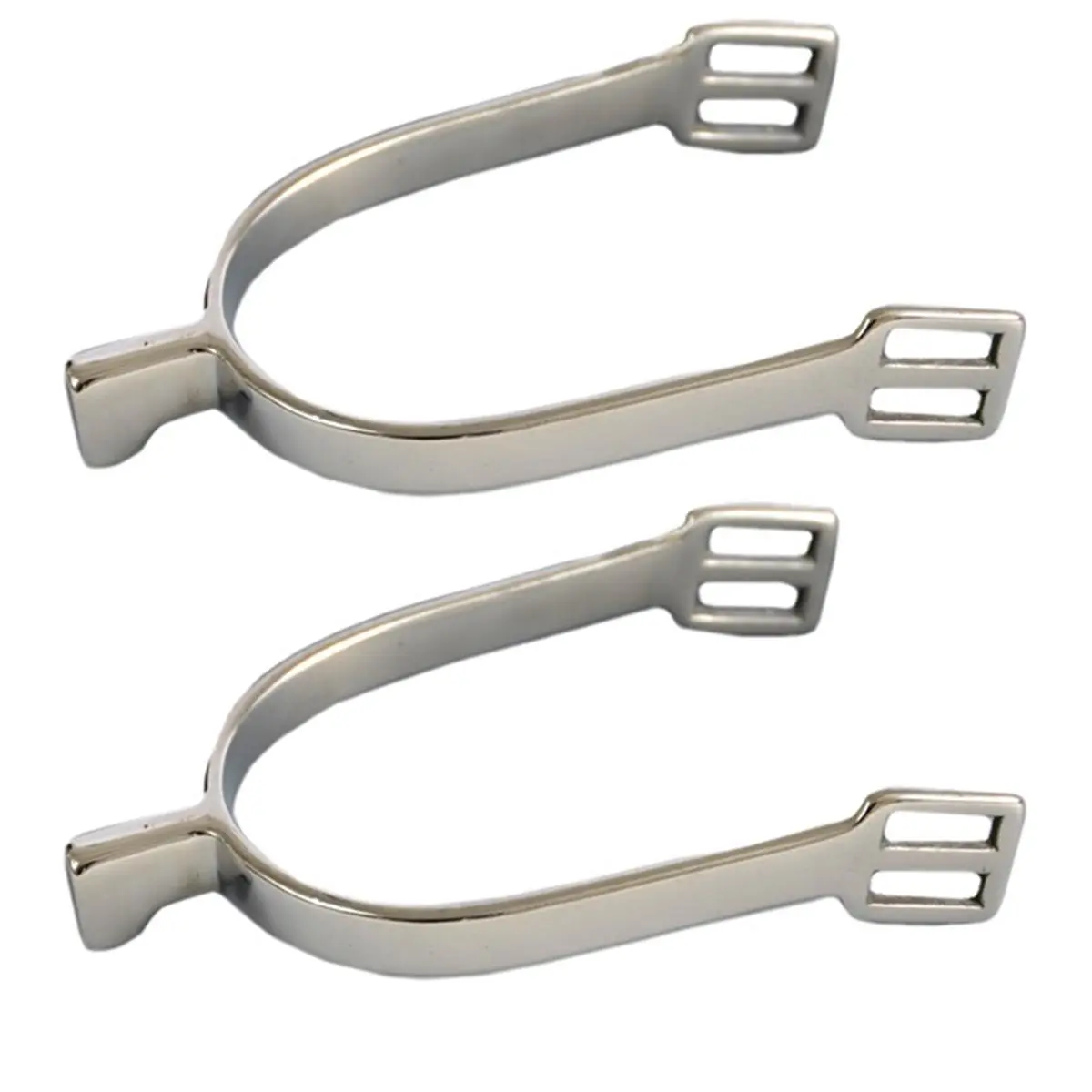 212 MAIN Ladies' 30mm Stainless Steel Hammerhead Spurs, Equestrian Riding Gear for Horseback Riding (Model 1212-30), Ladies' Hammerhead Spurs, Equine Accessories, Cowboy Spur Horse Driving Equipment