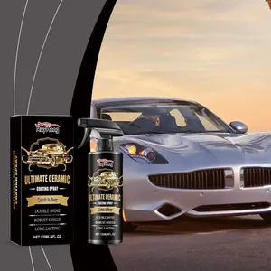 Car Quick Coating Spray (120ML), Car Paint Waxing, Anti-Soil Brightening Maintenance, Coating Sealant, Automotive Care Product