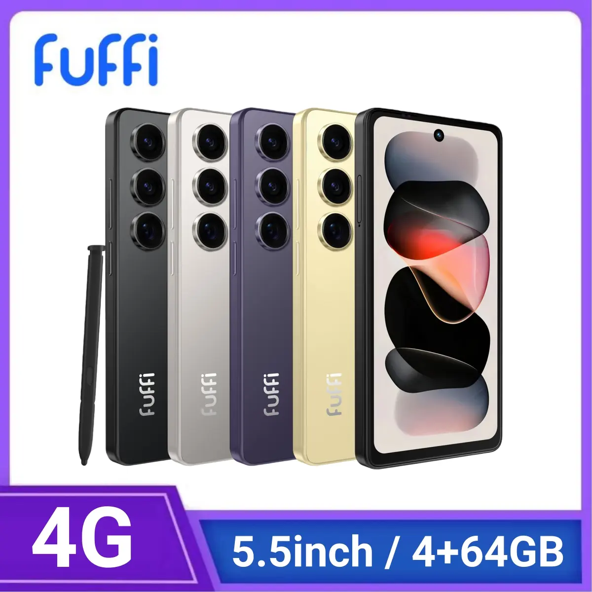 FUFFi-Android Phone, 5.5 Inch Display, 4+64GB ROM/32GB ROM, Dual FUFFi-Android Phone, 5.5 Inch Display, 4+64GB ROM/32GB ROM, Dual
