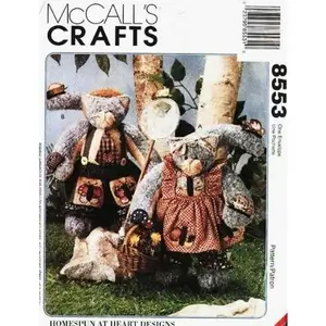 McCall's 8553 Flutter and Friends Cats Sewing Pattern Homespun At Heart Designs