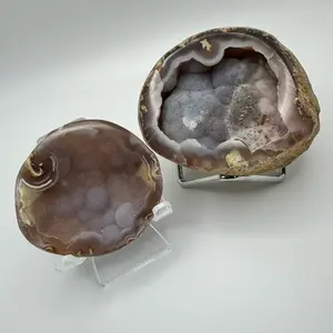 Dreamy Sugar Druzzy Agate Geode ~ Natural Crystal~ Dreamy Color crystal