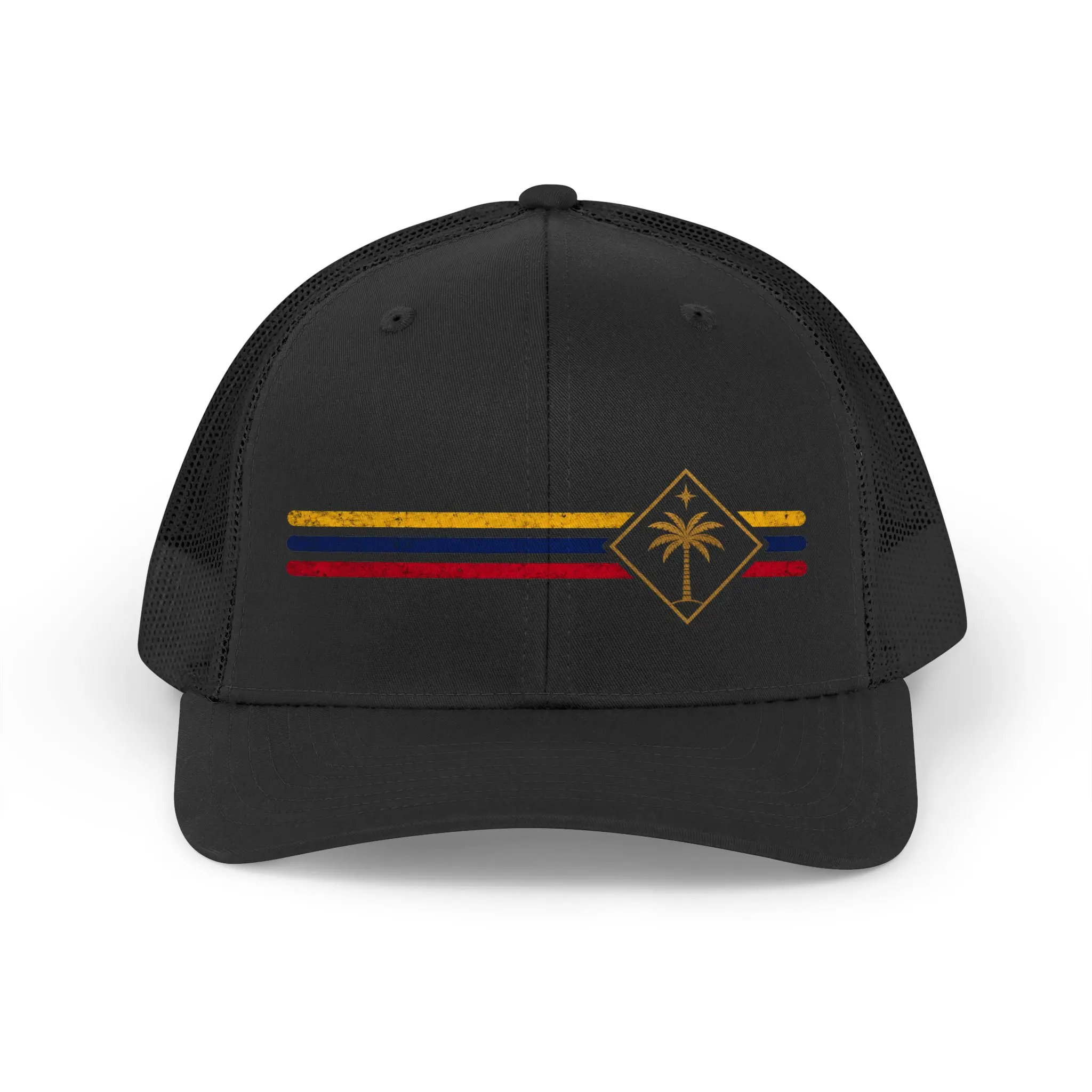 Colombia Low-Key Stripe Trucker Hat