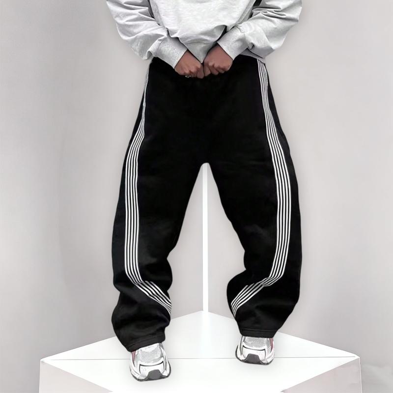 Teen Boys Comfortable Striped Shorts Loose Fit Easy Care School Daily Casual Bottoms Ideal for School and Daily Wear