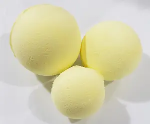 Lemon Vanilla essential oil bath bomb,Lemon,Bath Bomb,Vanilla