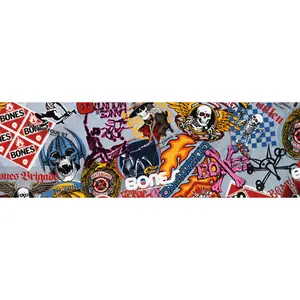 Powell Peralta Skateboard Griptape Collage 5 10.5" x 33" Sheet