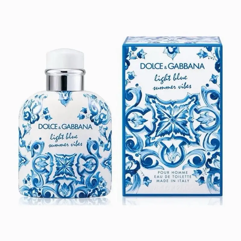 Dolce & Gabbana Light Blue Summer Vibe Eau De Toilette Spray 4.2 Oz