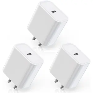 16/15 Fast Charger Block,?3Pack?20W USB C Wall Charger Block Super Fast  Blocks Plug Bricks PD Type C Adapter for   16 Pro Max/15 Plus/14/13/12/11/X/AirPods/iPad Pro/Air/Mini