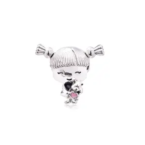 PANDORA Girl with Pigtails Charm - 798016EN160