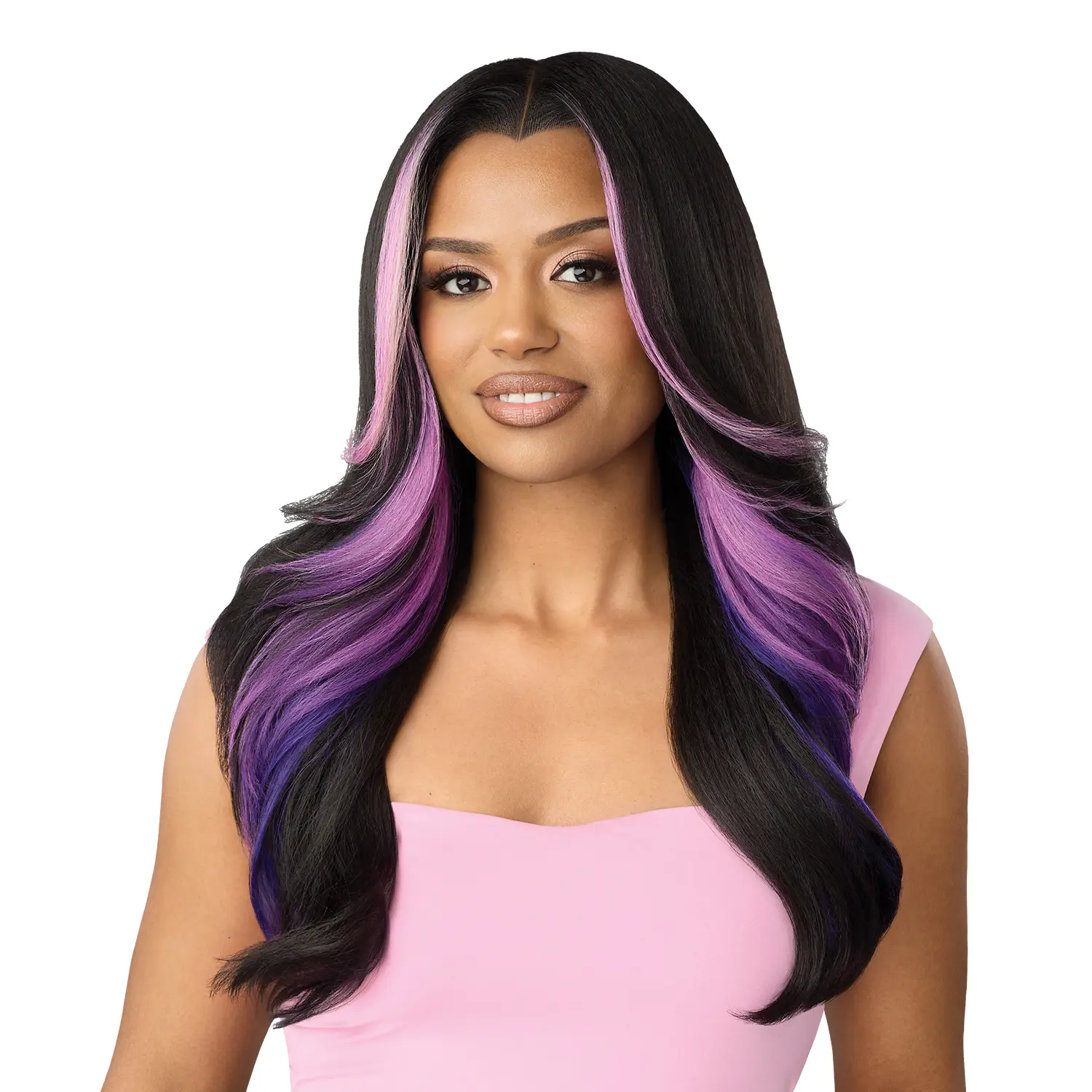 Outre True Frontal Wig Peak 714, Pre-Plucked 13x6 HD Lace with a Realistic Illusion Hairline, Glueless Construction