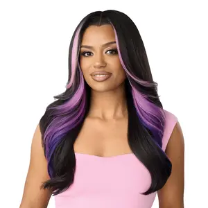 Outre HD Lace Frontal Wig Perfect Hairline Glueless Fully Hand-Tied 13X6 True Frontal Peak 714