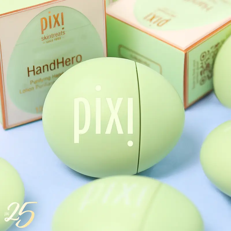 Pixi HandHero Purifying Hand Moisturizer - Jojoba Oil & Tea Tree Infused, Hydrating Everyday Lotion for Dry Skin, Moisturizing Hand Cream