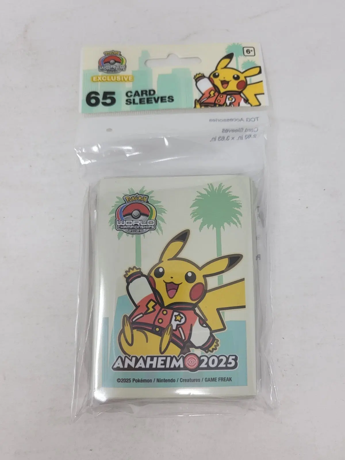 World Championships 2025 - Anaheim Competitive Sleeves - Pikachu