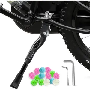 Kickstand for   Center Mount for 16 18 20 Inch Adjustable 's Bicycles Aluminium Alloy  Kick Stand Support Storage