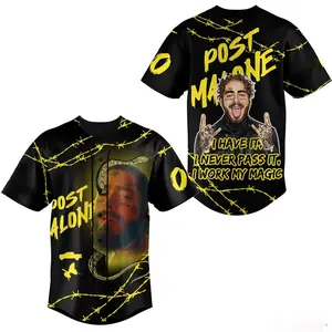 Posty I Have It I Never Pass It I Work My Magic Baseball Jersey Shirt, Baseball Jersey Uniform Short Sleeve Baseball Top