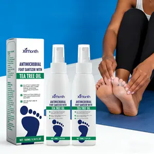 (3 bottles)Tea Tree Oil Foot Spray - Plantar Moisturizing Deodorant for Odor Control & Dry Feet Care, Natural Foot Sanitizer with Antifungal Properties, Clear Foot Sanitizer Spray,for Foot & Shoe Freshness Antibacterial & Deodorant