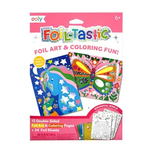 Foil-tastic Foil Art & Coloring Set - Whimsical World