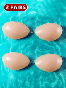 Women's Silicone Push Up Bra, Invisible Strapless Self-adhesive Bra, Women's Lingerie for Daily Wear