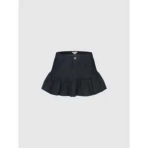URBAN REVIVO 2026 WomensWear Pleated Denim Skirts