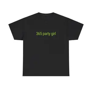 Brat Tshirt, Im So Julia Tee, 365 Party Girl Tee, Brat Shirt, Baggy Fit Graphic Tee, Oversize Shirt, Trendy Tshirt, Meme Shirt,Black