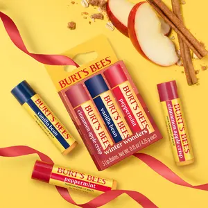 Burt's Bees Winter Wonders Moisturizing Lip Balm 3 Pack