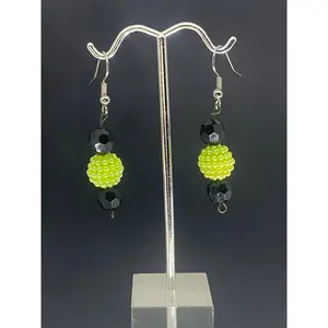 Lime Green Earrings