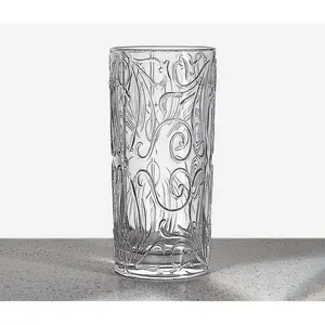 Burano Deco Highball Tumbler Glass Italian Set