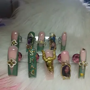 Extravagant Zodiac Birthday Nails
