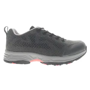 Propet Womens Cora Hiking Hiking Sneakers Shoes - Black, Grey