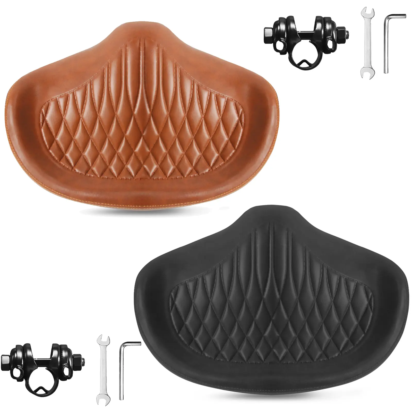 BUCKLOS Noseless Bike Seat for Comfort Men&Women Extra Wide Bicycle Seat Cushion Oversized Comfortabele Foam Padded Bike Saddle for Peloton Exercise Bike Ebike Cruiser bike parts Oversized SeatExercise Bike Exercise Bike, Memory Foam, bike accessories