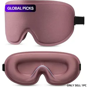 3D Deep Contoured Eye Cover for Sleeping, Adjustable Sleep Mask with Nose Pad Design, Portable Eye Mask, Blackout Sleep Mask, Night Mask, Eye Cover Mask for Sleeping, Yoga, Traveling, Sleep Aid Products #GLOBAL PICKS