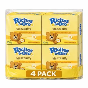 4PkRicitos de oro - chamomile soap / jabón de manzanilla - body wash