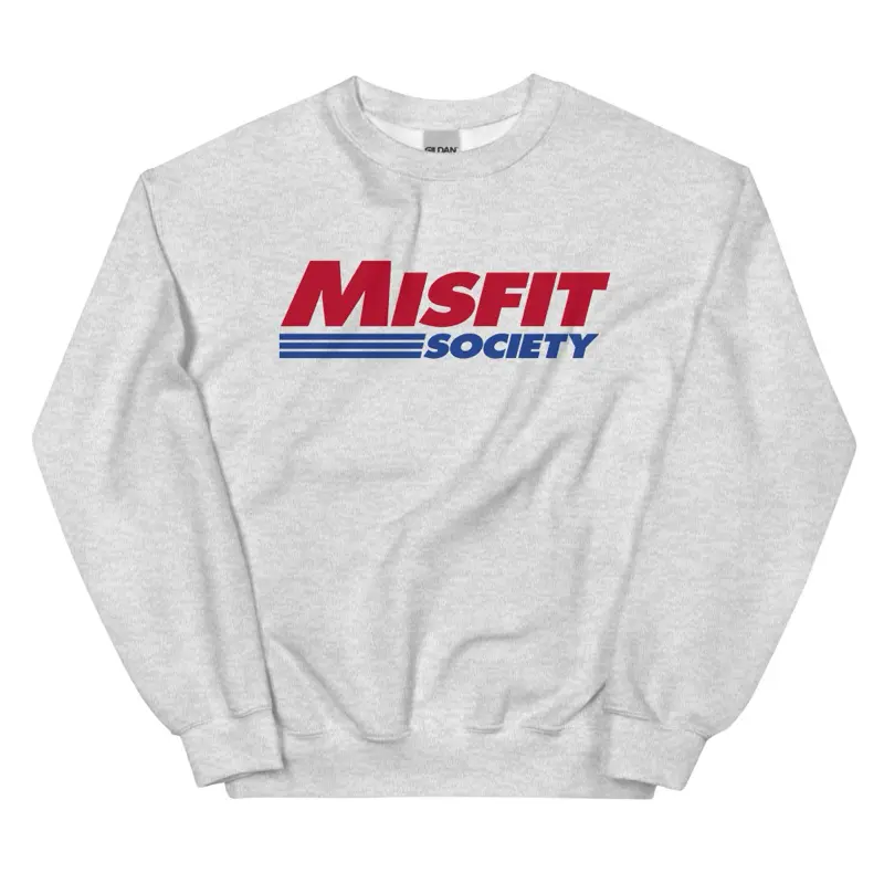 Heavyweight Graphic Crewneck Sweatshirt | Misfit Society